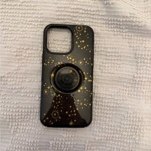 Starry Night Black Phone Case